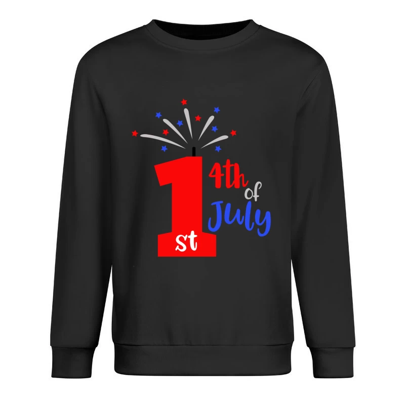 Célébration du Premier 4 Juillet Homme Sweat-shirt à enfiler