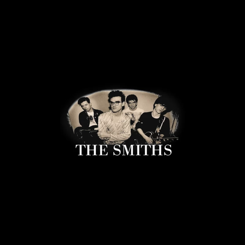 The Smiths - Iconic 1980s Alternative Rock Band Portrait Coffee Mug