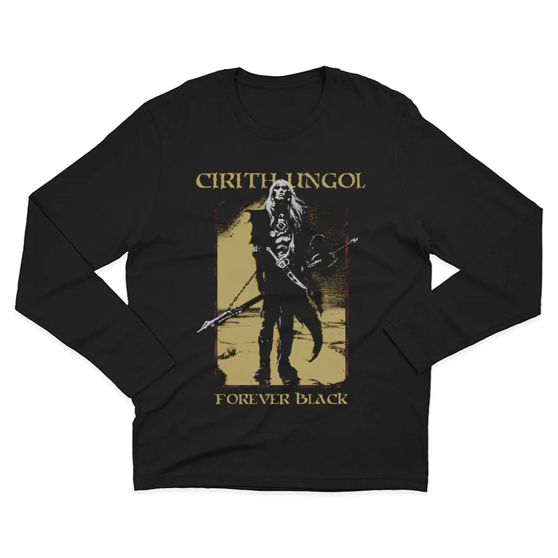 Cirith Ungol Forever Black Male Long Sleeve T-Shirt