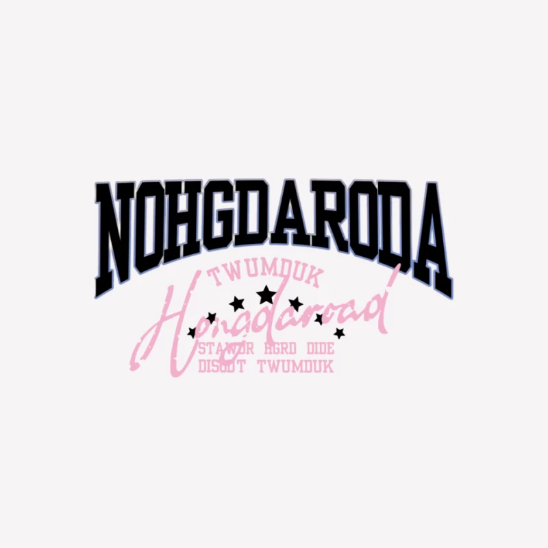 Neon-Sport-Motiv mit Text Damen T-Shirt