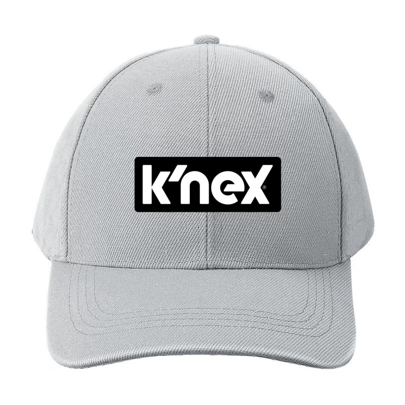 K'NEX Construction Toys Brand Logo in Black and White Baseball Cap