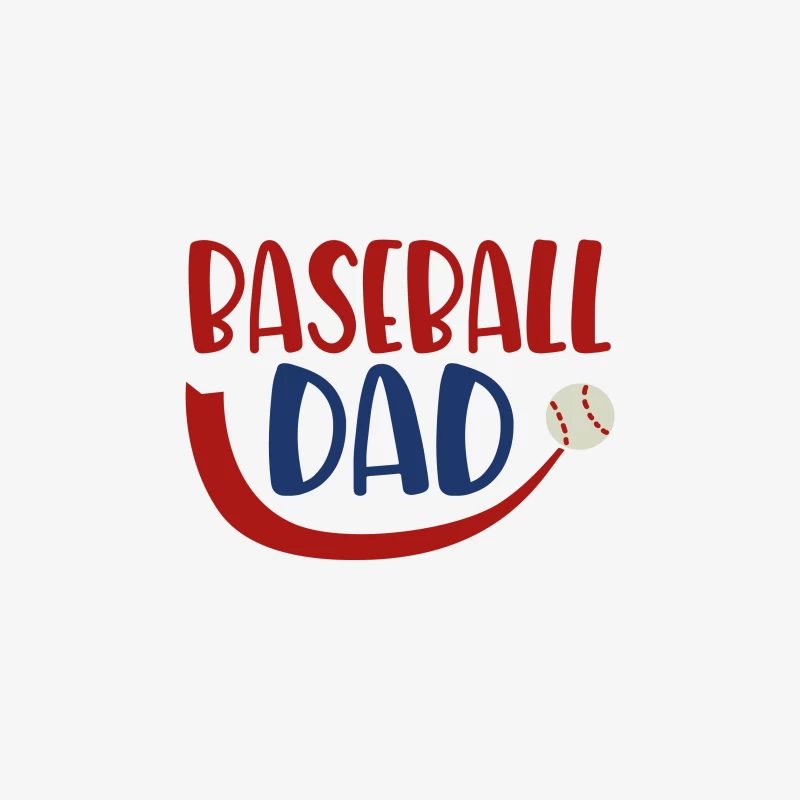 T-shirt Papa Baseball Homme Sweat-shirt à enfiler