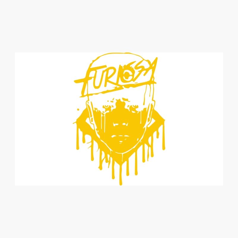 Furiosa Streetwear Logo: Urban Graffiti-Inspired Fashion Brand Design Travel Mug