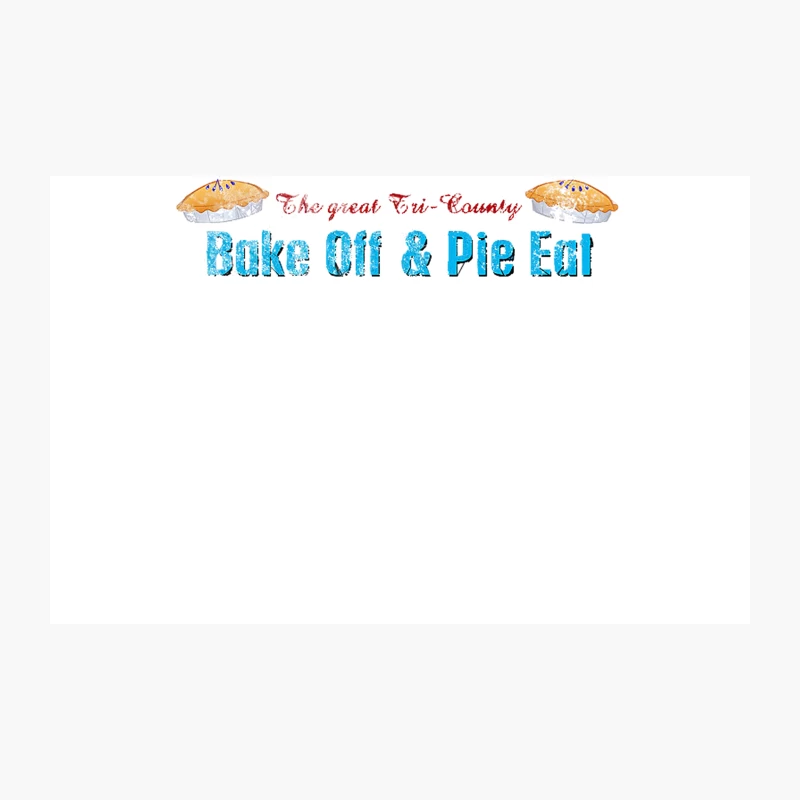 The Great Tri-County Bake Off & Pie Eat, distressed Travel Mug