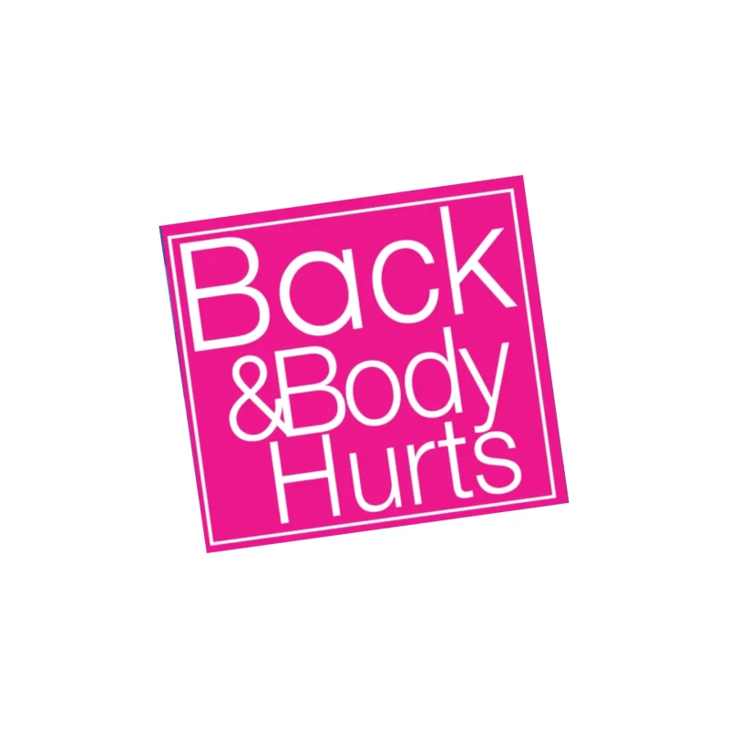 Back & Body Hurts Mouse Pad
