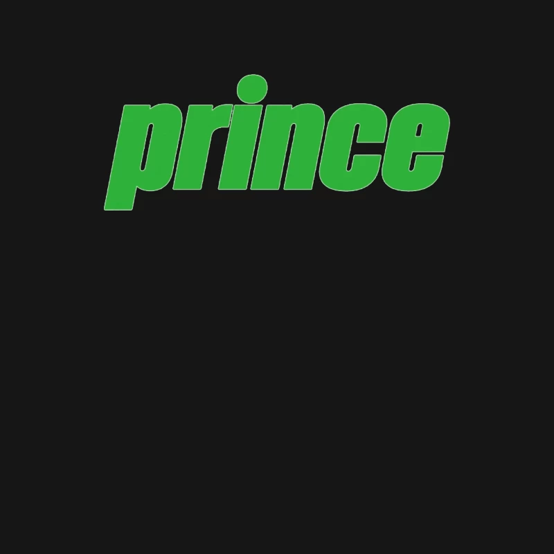 Prince Sports Brand Green Logo Male Long Sleeve T-Shirt