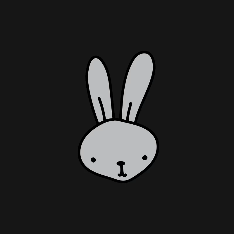 Illustration d'un lapin mignon Femme T-Shirt