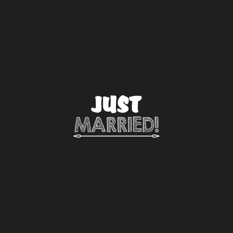 Affiche Just Married Homme Débardeur