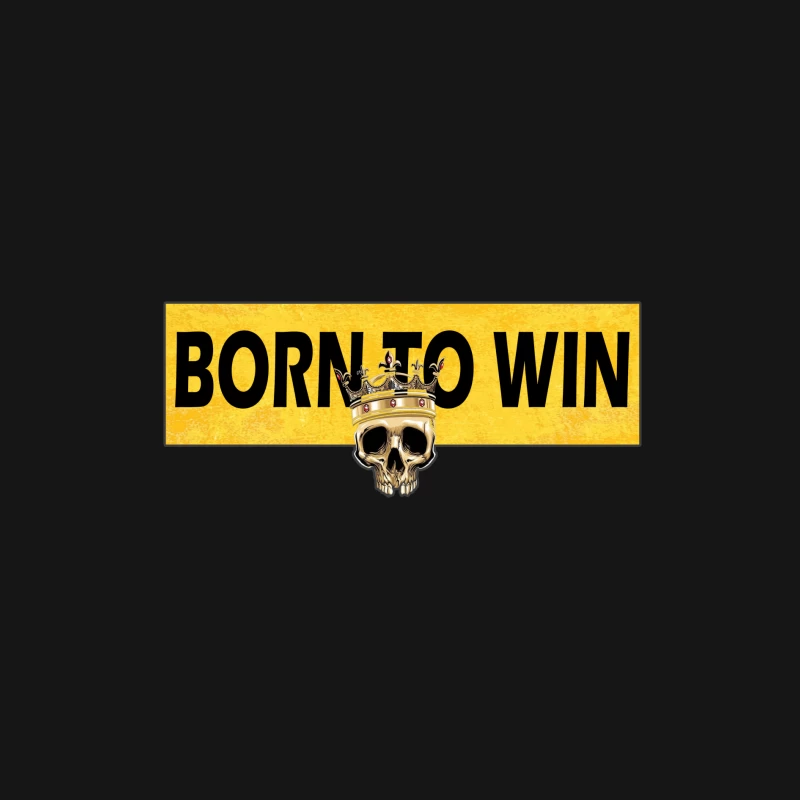 Born to Win Graphic Design Male Long Sleeve T-Shirt