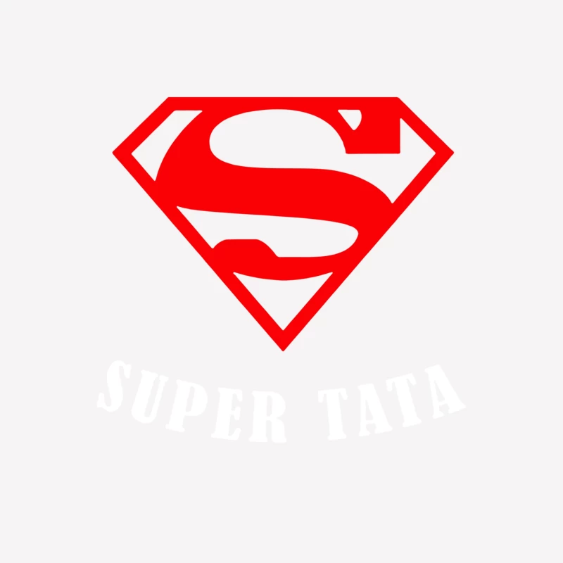 Iconic Red Superman Logo: Superhero Symbol from DC Comics Female T-Shirt