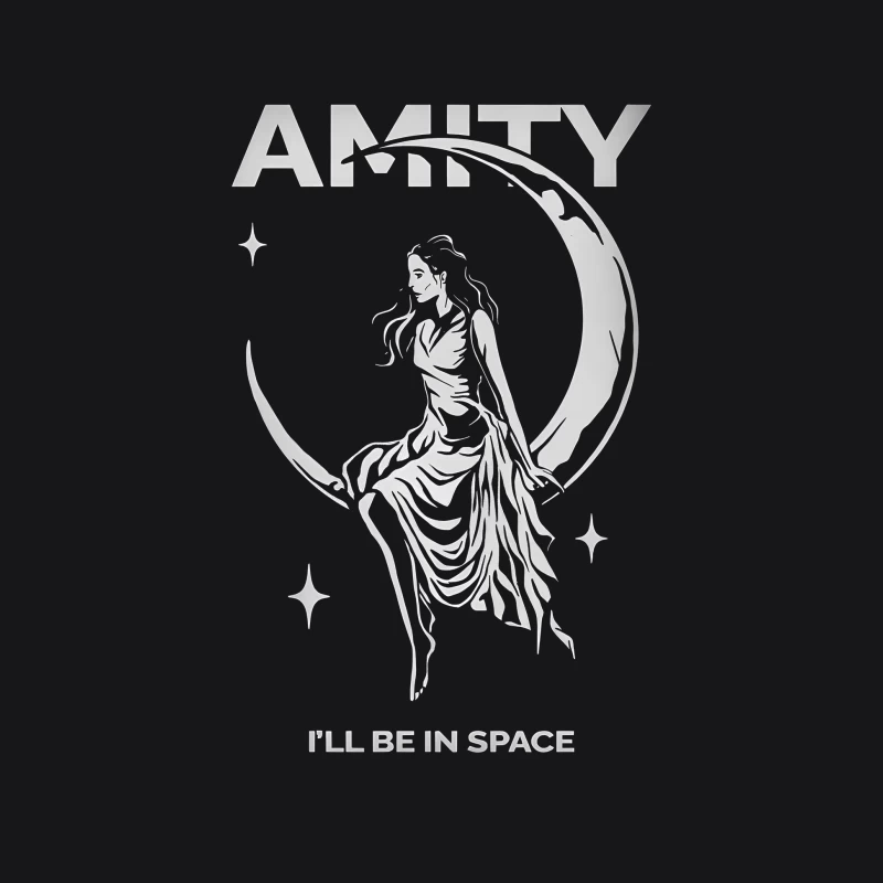 The Amity Affliction I'll Be In Space Male Pullover Hoodie