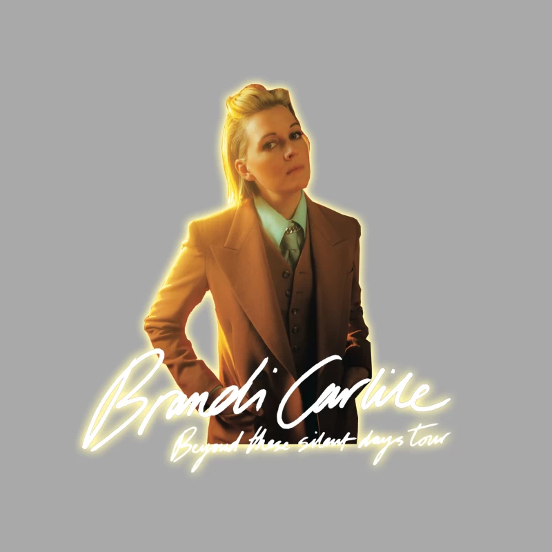 1 BRANDI CARLILE BEYOND THESE SILENT DAYS TOUR 2022 Female Pullover Hoodie