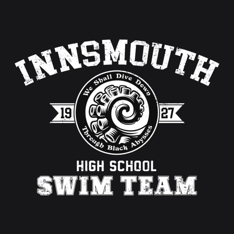 Innsmouth Retro Swim Team Male Pullover Hoodie
