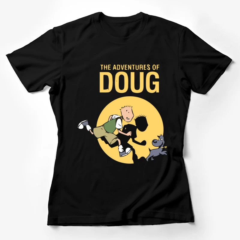 The Adventures of Doug - Classic 90s Animated Series Logo Female T-Shirt