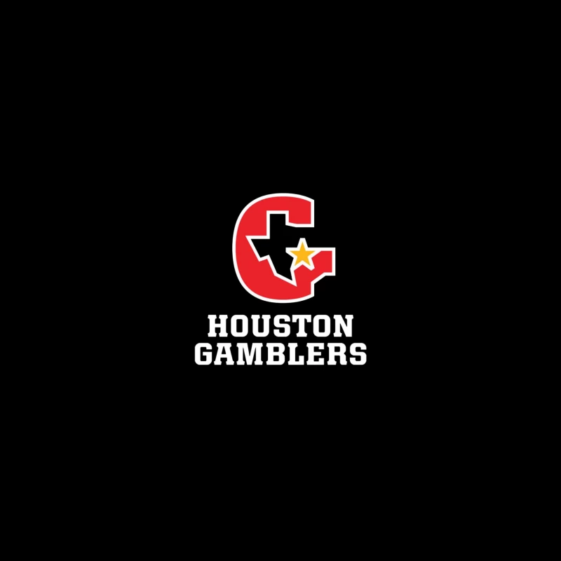 houston gamblers Desk Mat