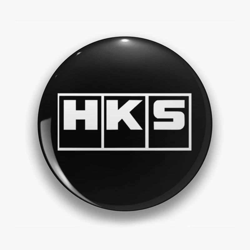 HKS Automotive Performance Brand Logo Pin