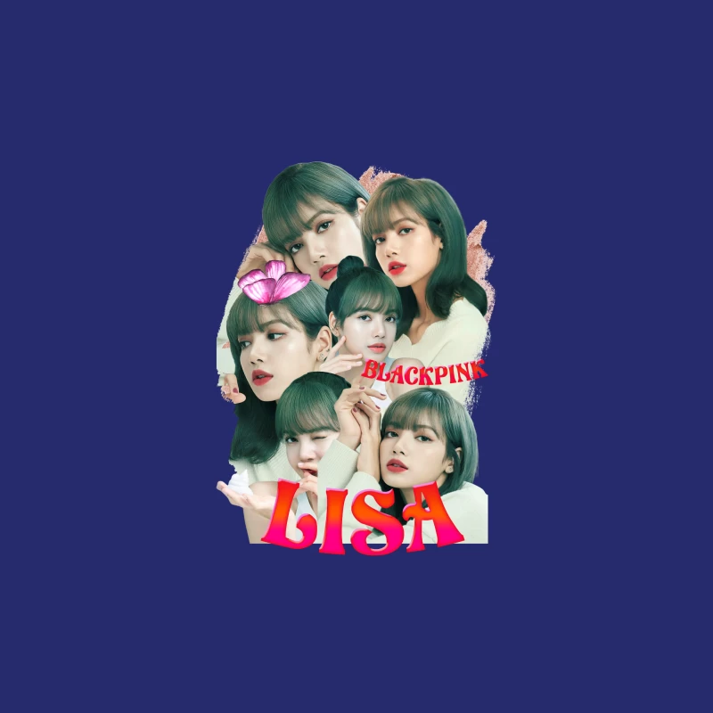 BLACKPINK Lisa - K-pop Icon in Fashion and Music Travel Mug