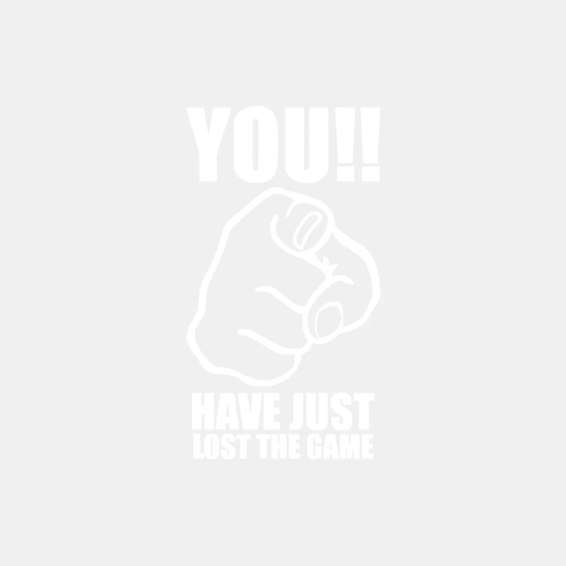 You Have Just Lost The Game  Funny Computer Internet Humour Male Tank Top