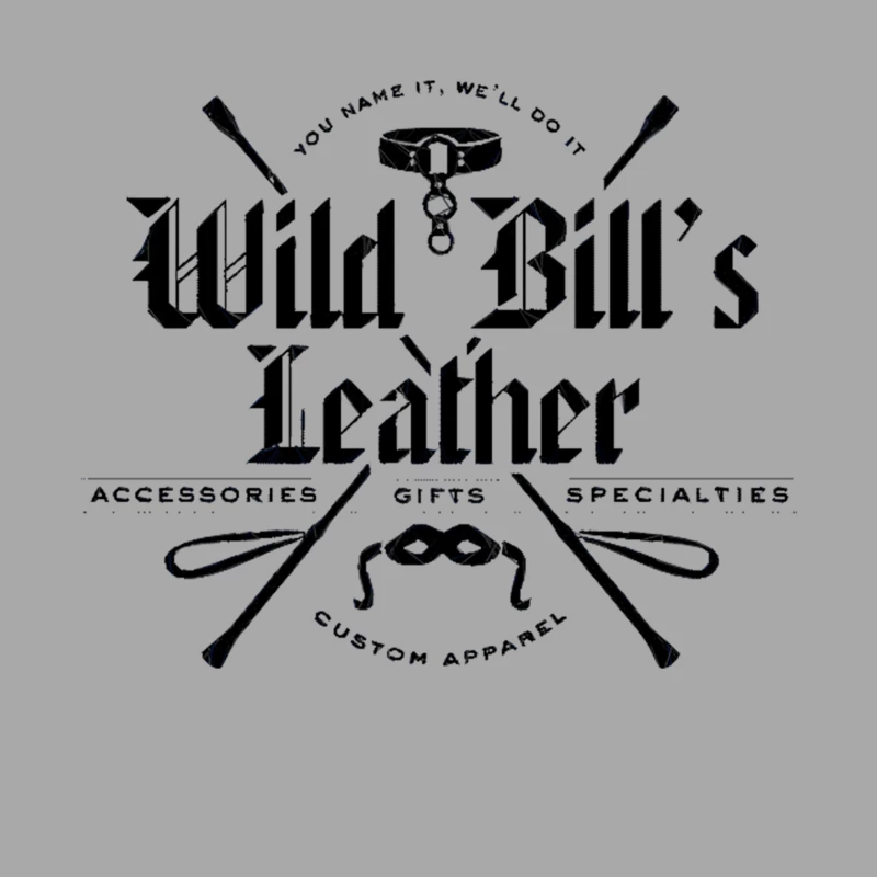 Wild Bills Leather Shop Male Pullover Hoodie