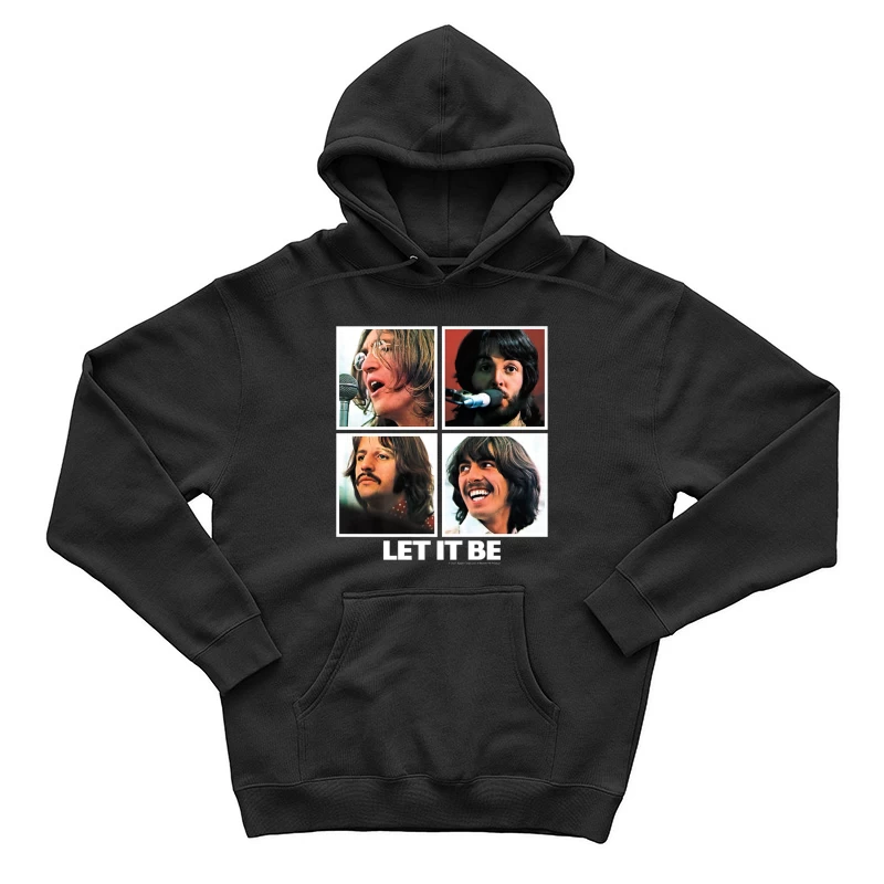 Four Classic Snapshots from The Let It Be Recording Sessions Male Pullover Hoodie