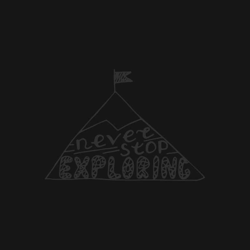Ne jamais arrêter d'explorer le sommet Femme T-Shirt