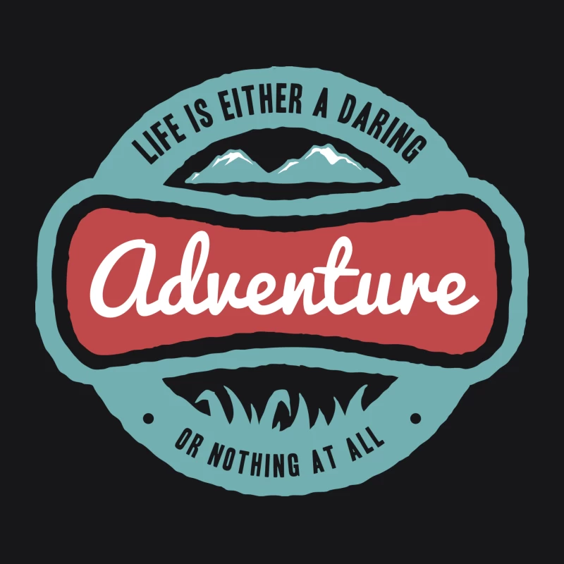 Citation Inspirante sur l'Aventure Femme Sweat à capuche