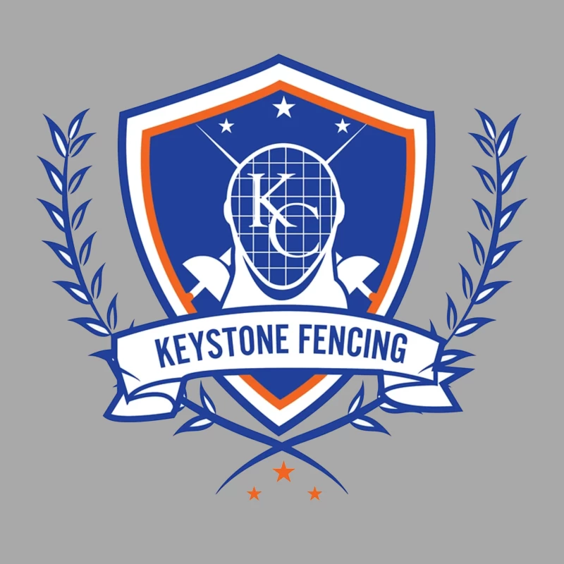 Keystone Fencing Sports Academy Shield Logo Female Pullover Hoodie