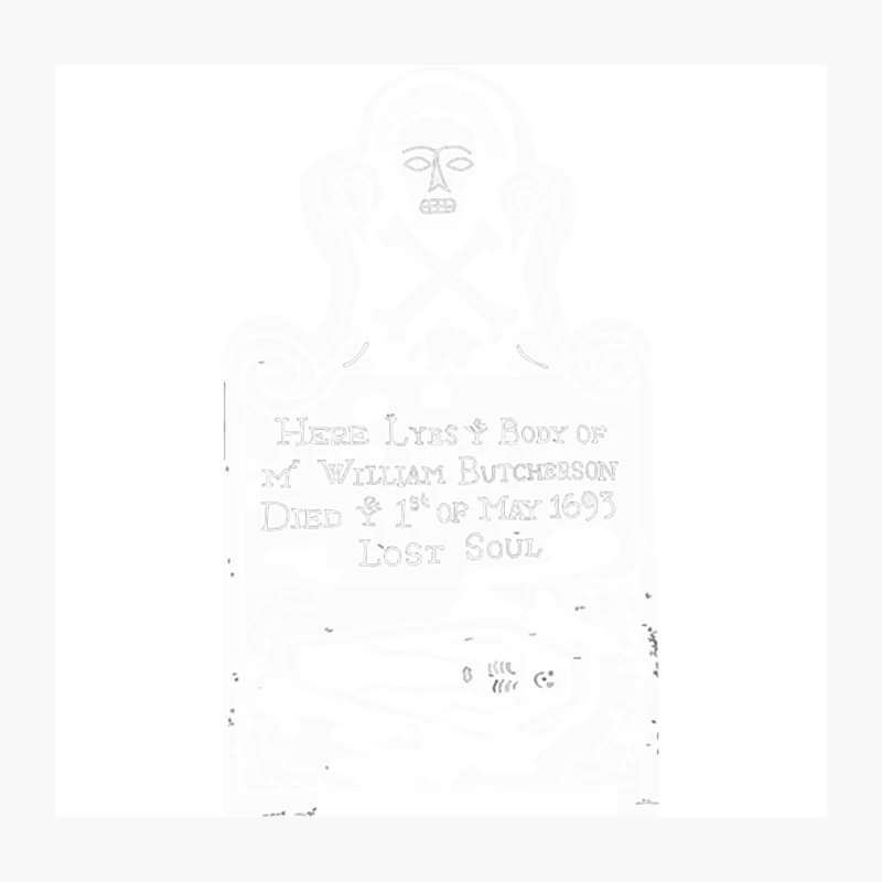 Billy Butcherson_s Tombstone Throw Pillow