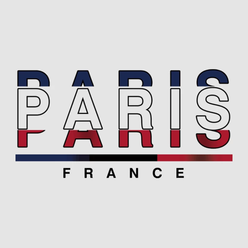 Stilvolles Paris-Design mit französischen Farben Herren Pullover Hoodie