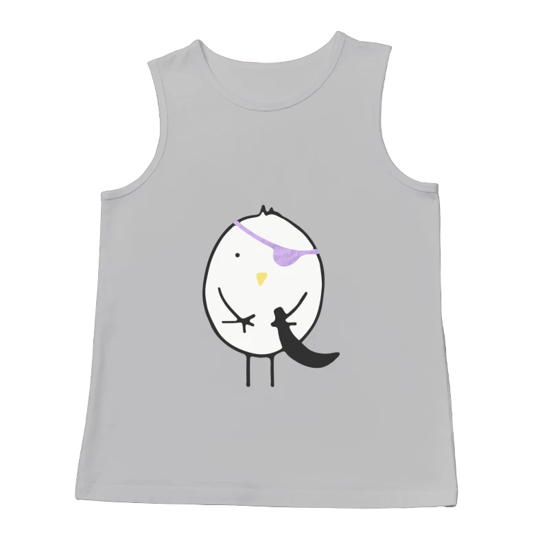 Oiseau pirate avec cache-œil Homme Débardeur
