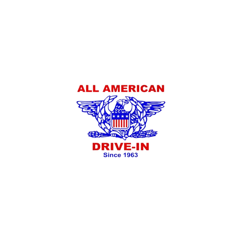 All american burger Drive In iPhone Case