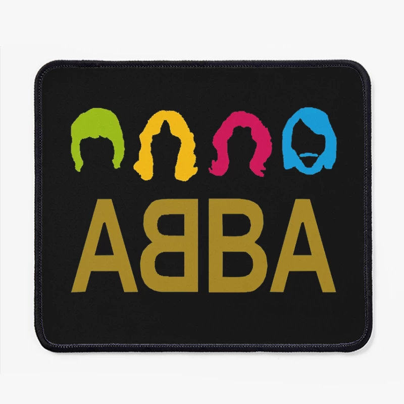 Abba Band Colorful Mouse Pad