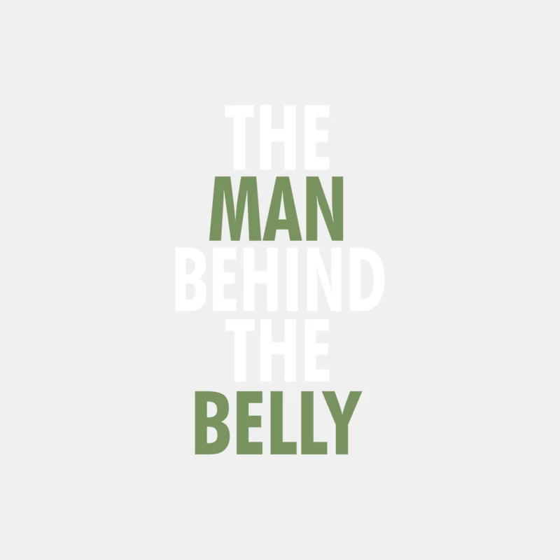 The man behind the belly Male Tank Top