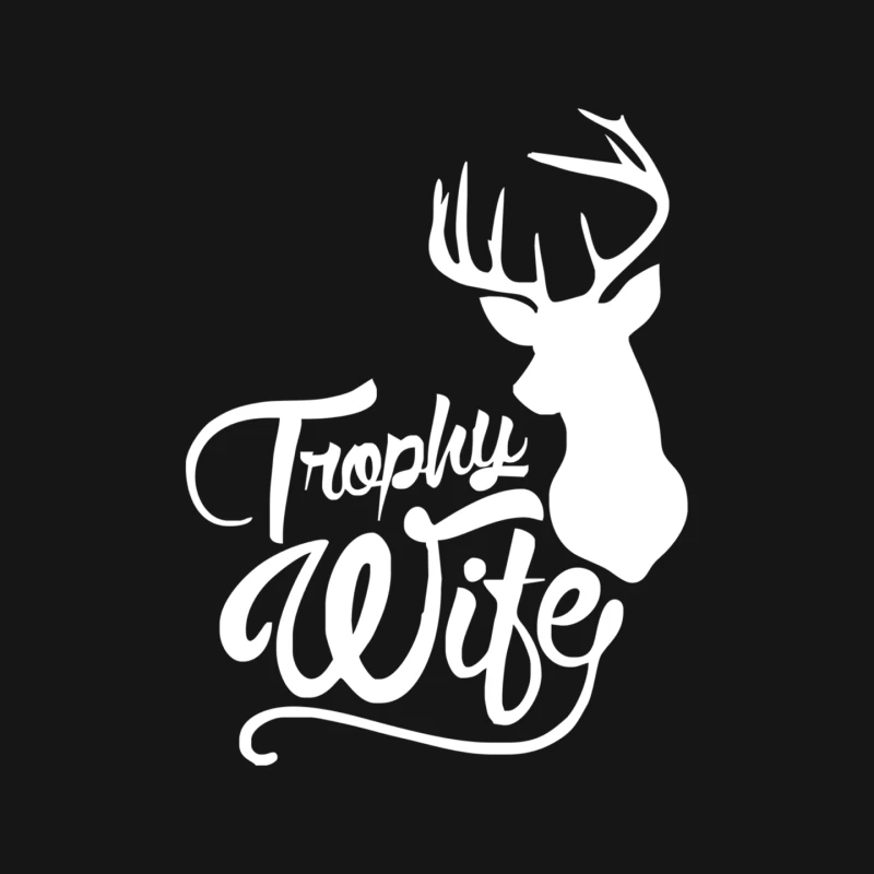Trophy Wife Deer Mouse Pad