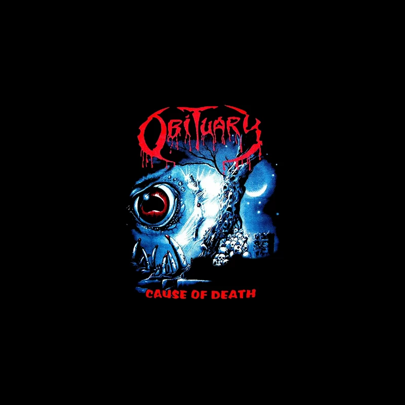 Obituary Cause Of Death iPhone Case