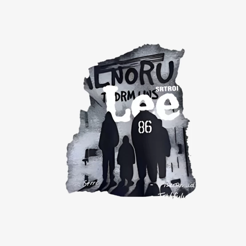 Familie Silhouette Kunstwerk Herren Pullover Sweatshirt