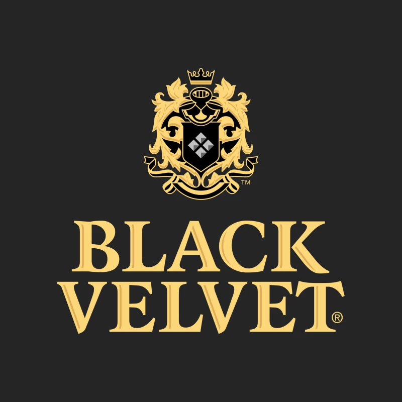 BLACK VELVET CANADIAN WHISKY Male Pullover Sweatshirt