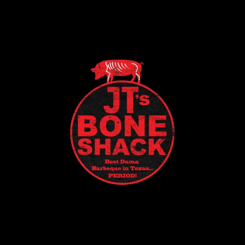 JT's Bone Shack BBQ Tapestry