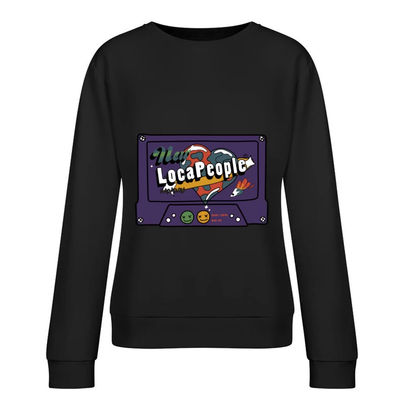 New LocaPeople Design Damen Pullover Sweatshirt