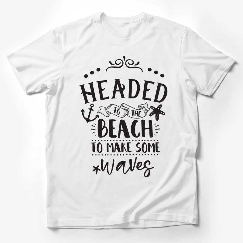 Prêt pour la plage et les vagues Homme T-Shirt
