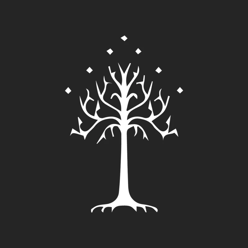 Tree of Gondor Male Pullover Sweatshirt