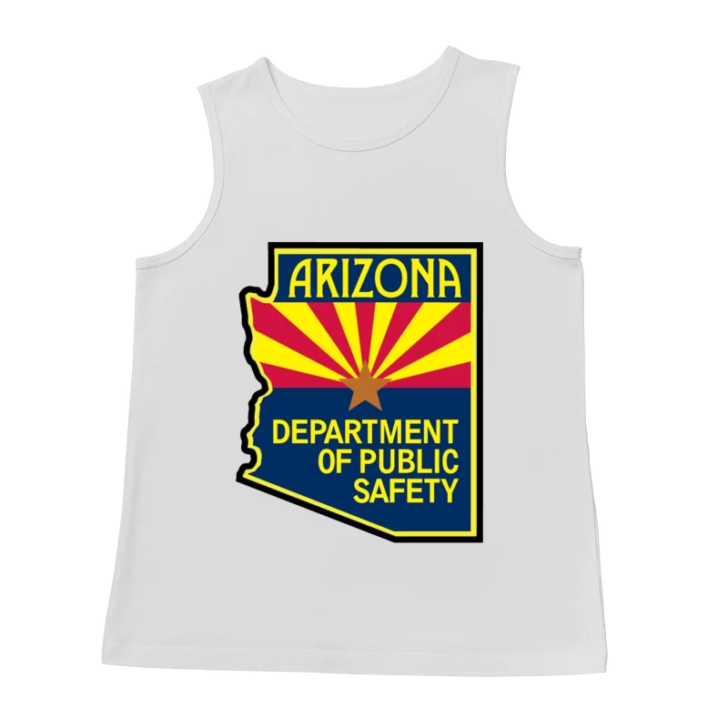 Arizona Department of Public Safety Official Logo Male Tank Top