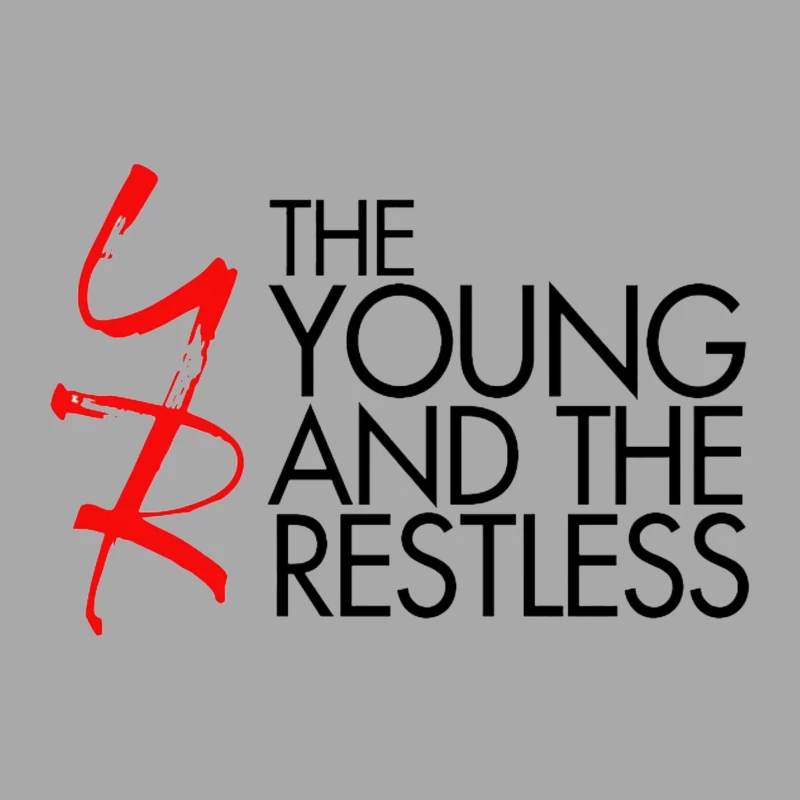 The Young and the Restless TV Show Logo Design Male Pullover Hoodie