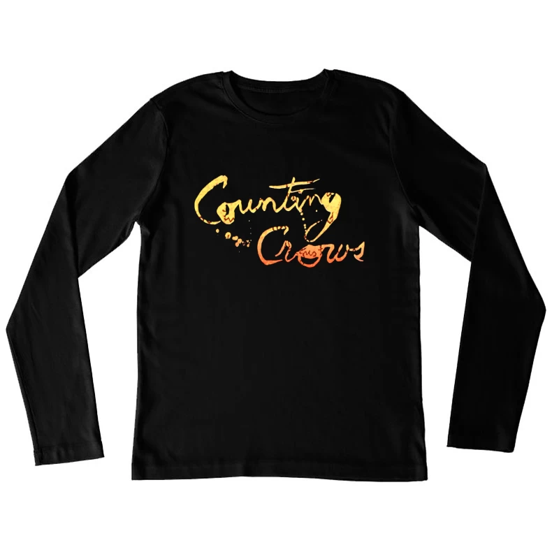 Counting Crows August and Everything Vintage Female Long Sleeve T-Shirt