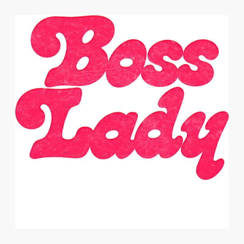 BOSS LADY   Awesome Boss Retro Style Gift Design Pin