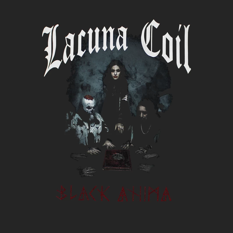 Lacuna Coil Black Anima Male Pullover Sweatshirt