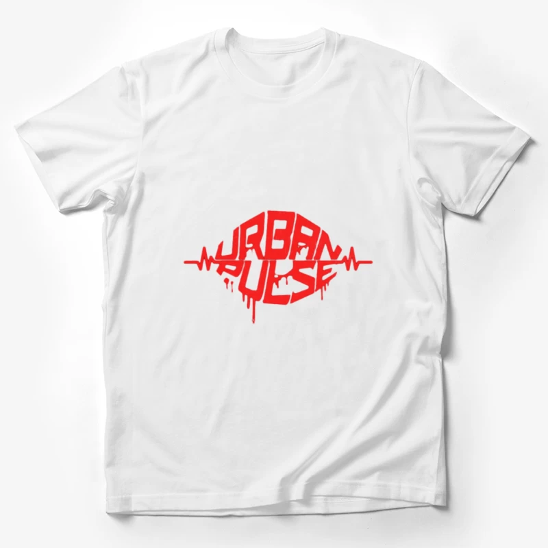 Design urbain avec motif de pulsation Homme T-Shirt