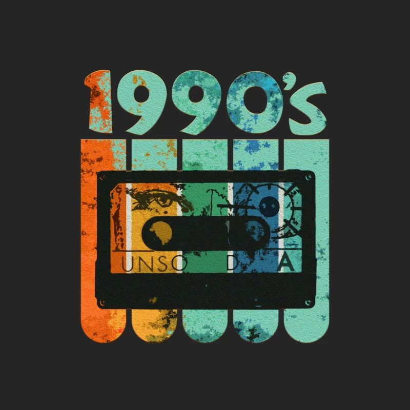 Retro 1990er Jahre Kassetten-Design Damen Pullover Sweatshirt