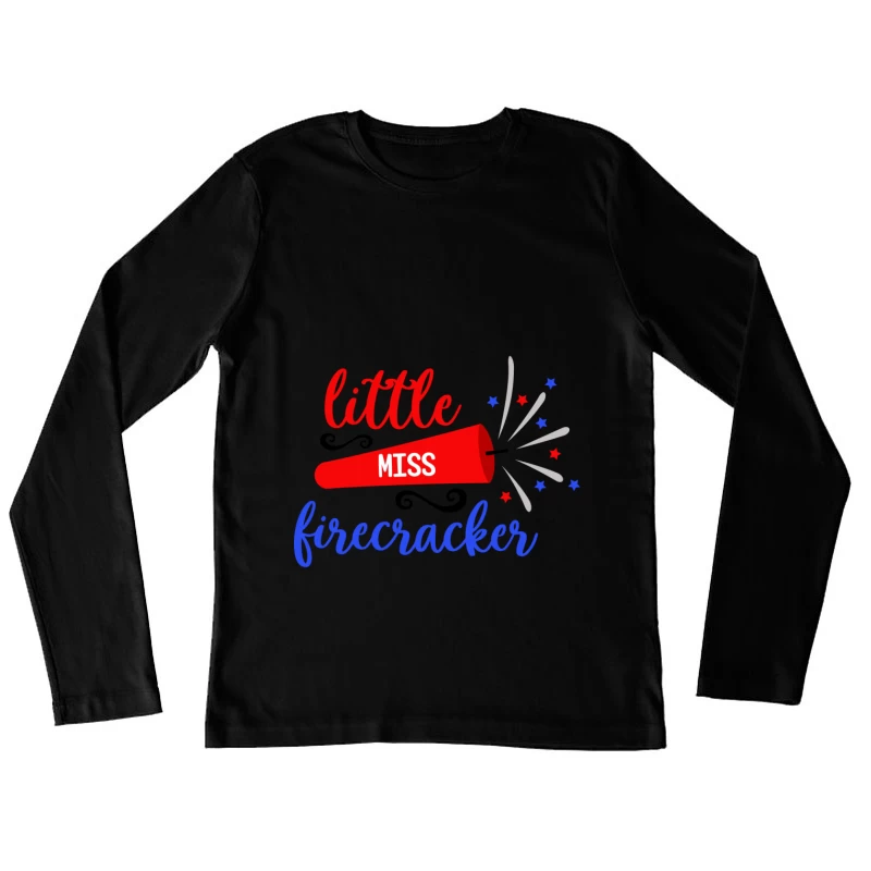 Petite Miss Pétard Femme Manches Longues T-Shirt