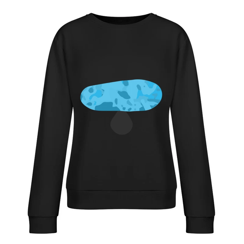 Design abstrait en forme de parapluie Femme Sweat-shirt à enfiler